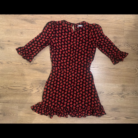 NEW Reformation Doutzen Minidress sz 10 - Picture 5 of 8